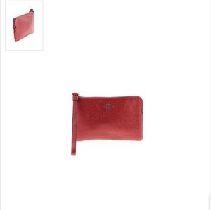 Coach Leather Wristlet